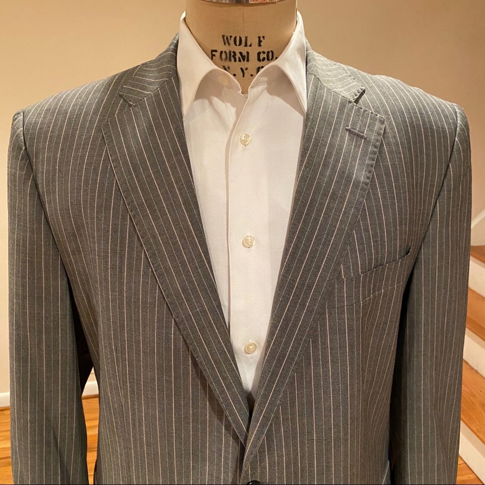 🔥Men’s Pinstripe Suit🔥